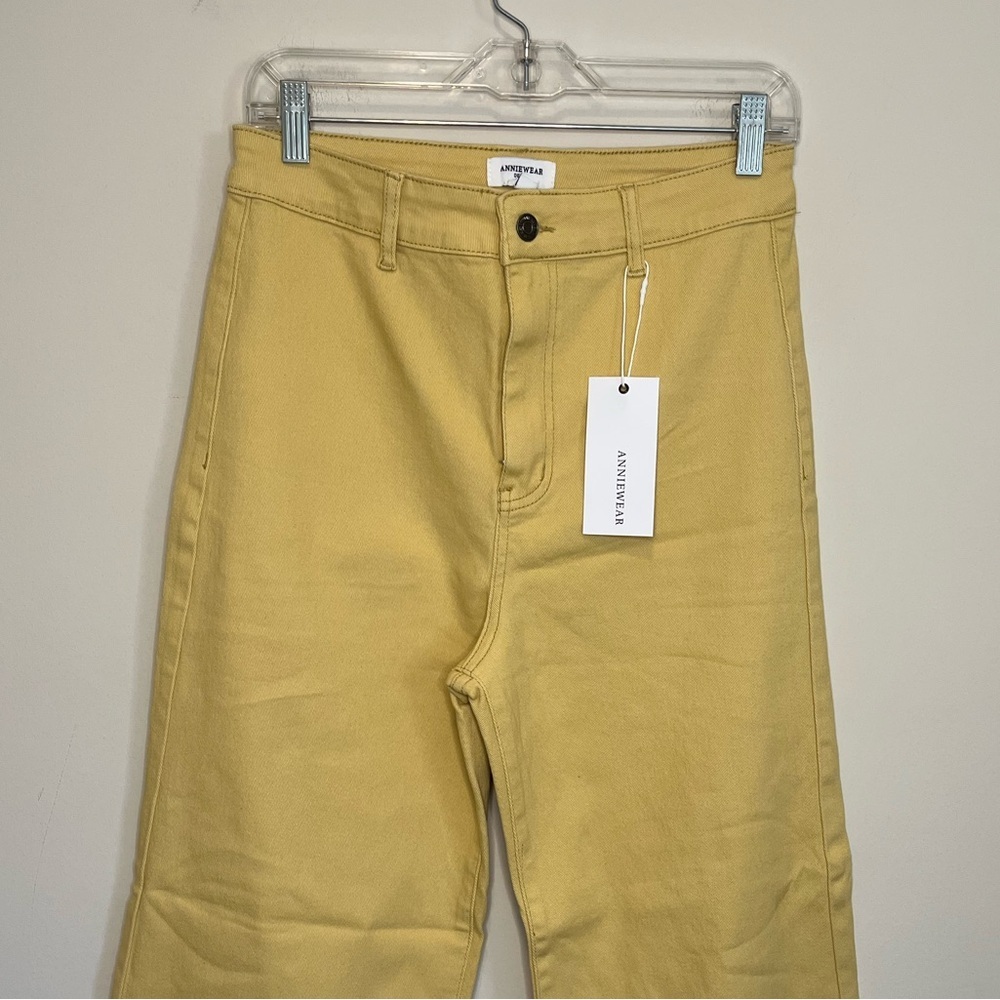 NWT High Waist Wide Leg Jeans Size Large - Picture 4 of 14
